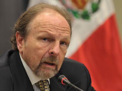 El ex primer ministro Salomón Lerner.