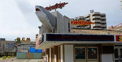 Cursach&rsquo;s crowning glory, the BCM nightclub in Magaluf, which has recently been closed down. 