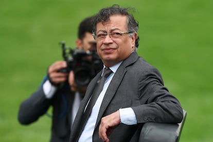 Gustavo Petro  en Bogotá, Colombia, el 11 de marzo de 2025