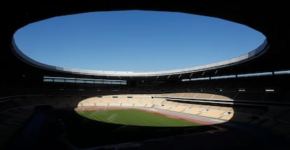 Vista general del estadio de La Cartuja de Sevilla.