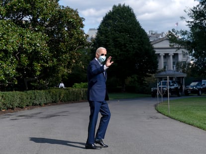 Joe Biden, el pasado lunes en la Casa Blanca.