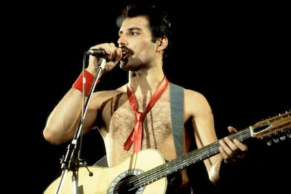 De origen indio, nació con el nombre de Farock Bulsara, en 1946, en la isla africana de Zanzíbar, pero pasó a la historia como la carismática estrella de rock británica Freddie Mercury, líder de la banda Queen. Huyendo de la Revolución de Zanzíbar, promovida en 1964 por la población africana contra la árabe, llegó con su familia a los suburbios de Londres. Poco después entró en la Escuela de Arte Ealing que le llevaría a conocer a los que serían sus compañeros en la banda con la que llenaría estadios. Murió en 1991, a los 45 años, víctima del Sida, convirtiéndose en una de las víctimas más célebres de esta enfermedad.