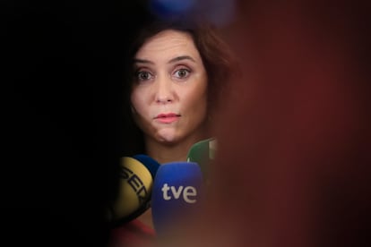 La presidenta de la Comunidad de Madrid, Isabel Díaz Ayuso.