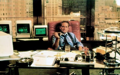 Michael Douglas en 'Wall Street' (1987).