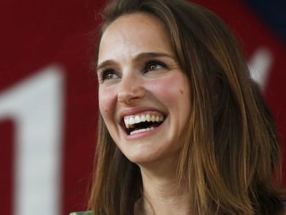 Natalie Portman, durante seu discurso em Harvard.