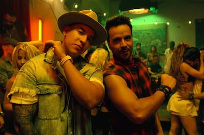 Daddy Yankee y Luis Fonsi en el vídeo de 'Despacito'.