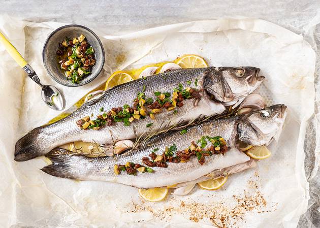 Puedes cambiar el pescado o el aliño