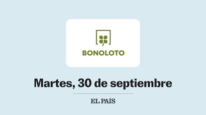 Bonoloto comprobar sorteo del martes 30 de septiembre de 2025