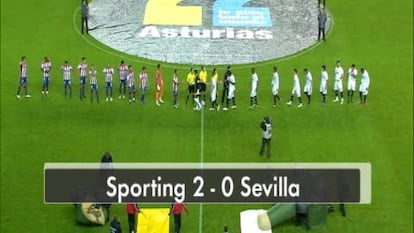 Sporting 2 - Sevilla 0