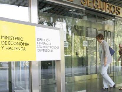 Sede de la Direcci&oacute;n General de Seguros y Fondos de Pensiones, en Madrid.