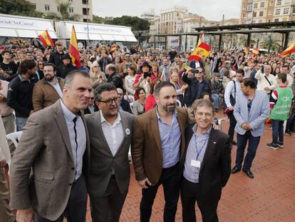 Acto de Vox en Málaga.