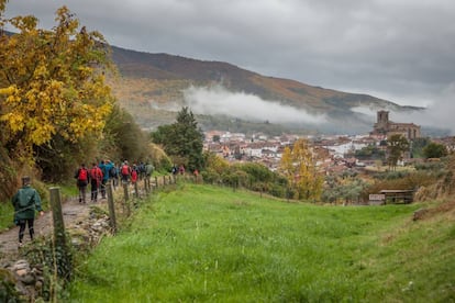 Senderismo en el valle de Ambroz (Cáceres).