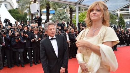 Roman Polanski y Nastassja Kinski, en 2012 en el festival de Cannes.