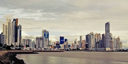 Distrito financiero de Ciudad de Panamá. 
