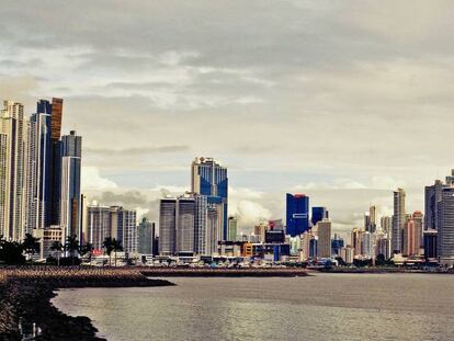 Distrito financiero de Ciudad de Panamá. 