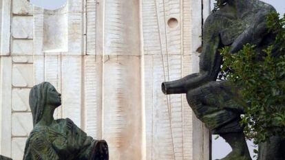 Monumento al trasvase en Albacete