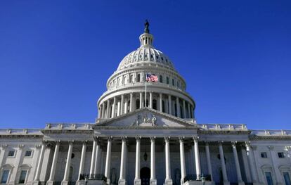 O Capitolio em Washington.