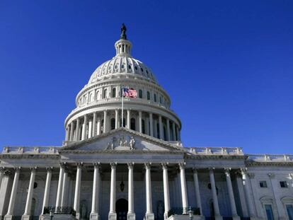 O Capitolio em Washington.