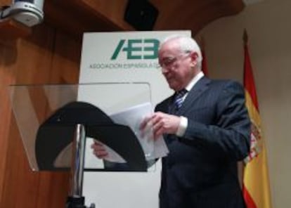Miguel Mart&iacute;n, presidente de la AEB. 
