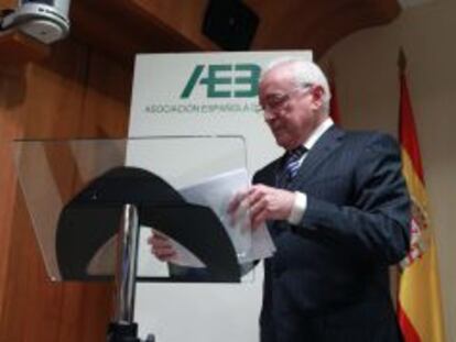 Miguel Mart&iacute;n, presidente de la AEB. 