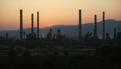 La petroquímica de Tarragona.