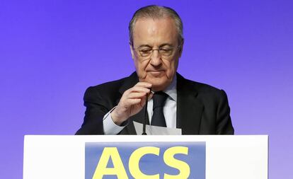 El presidente de ACS, Florentino P&eacute;rez.