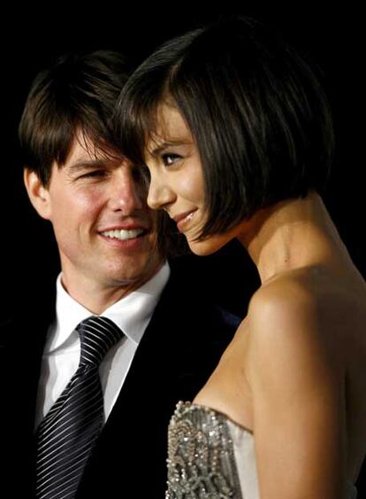 Tom Cruise y Katie Holmes.