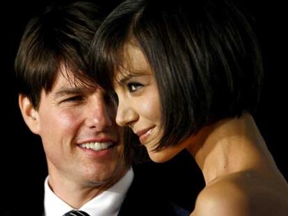 Tom Cruise y Katie Holmes.