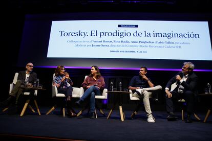 Presentación del documental Toresky, el prodigio de la imaginación en el Caixaforum de Barcelona. Kike Rincón.