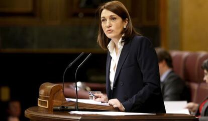 La portavoz parlamentaria del PSOE, Soraya Rodríguez.