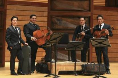 El Cuarteto Simón Bolívar.