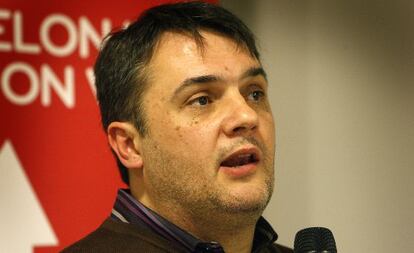 Carles Martí, secretario de la federación del PSC de Barcelona.