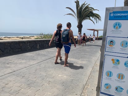 Paseo Costa Canaria, en Playa del Inglés