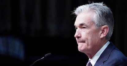 Jerome Powell, presidente de la Fed, el pasado mi&eacute;rcoles.