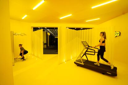 Interior de la instalación de Technogym en la pasada edición de ARCO.