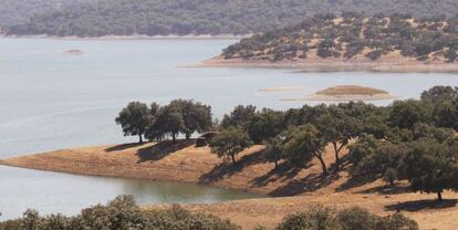 Embalse del Huesna.