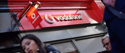 Una tienda de Vodafone