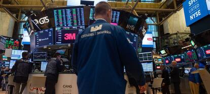 Operadores de la Bolsa de Nueva York