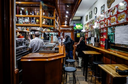 Interior de El Chiringuito, en Madrid.