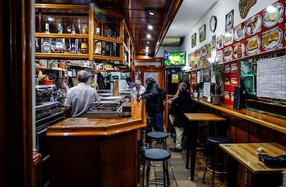 Interior de El Chiringuito, en Madrid. 