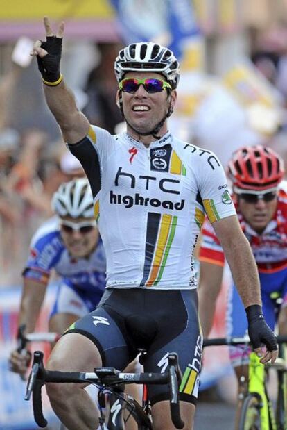 Mark Cavendish, triunfador en Rávena.