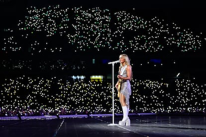 Sabrina Carpenter como telonera de Taylor Swift en Río de Janeiro.