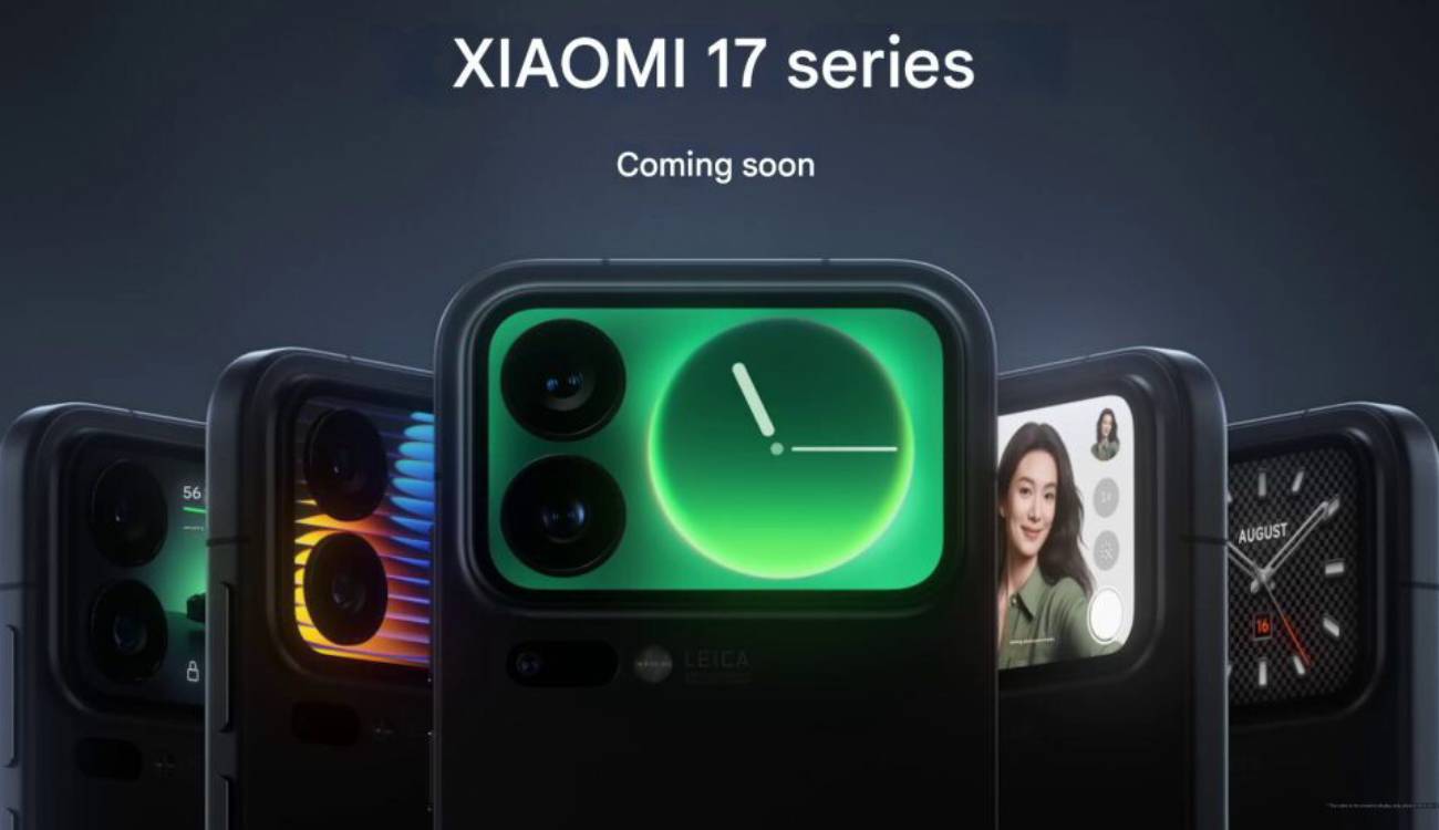 Pantalla trasera del Xiaomi 17 Pro