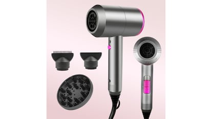 Secador de pelo iónico.