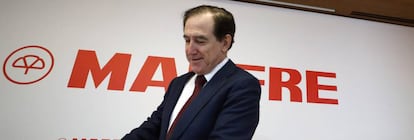 El presidente de Mapfre, Antonio Huertas. 