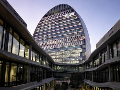 Sede operativa de BBVA en Madrid