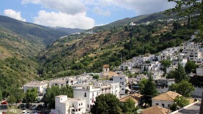 Pueblo de Pampaneira, en La Alpujarra (Granada).