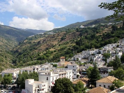 Pueblo de Pampaneira, en La Alpujarra (Granada).