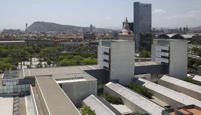 En la imagen, el área donde surgirá la nueva ala del Hospital del Mar.