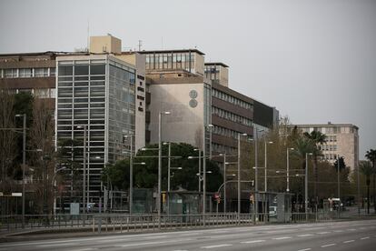 La facultad de Química y Física del campus de la Diagonal, en Barcelona.